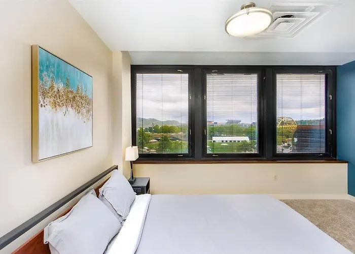 Apartment Sweeping Stadium Views Location Views Fast Wifi 24-7 Gym Lounge Roku Pittsburgh